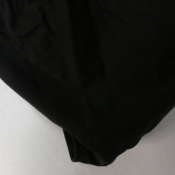 Unbranded | P2P 17.5 inches measured | Blue Patterned Black One Piece Swimsuit - Picture 7 of 14